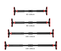Barre de traction horizontale pour porte, réglable, robuste, pour la musculation à domicile, exercices de musculation du haut du corps, entraînement de fitness, renforcement
