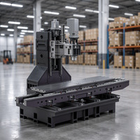 Machine de fraisage CNC à 3 axes, machine CNC verticale de type bras 24T ATC, qualité taïwanaise, guidage linéaire, pour usinage d'axes longs