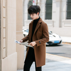 <span class=keywords><strong>Manteau</strong></span> Coupe-Vent <span class=keywords><strong>Homme</strong></span> M-5XL, <span class=keywords><strong>Long</strong></span> ou Mi-<span class=keywords><strong>Long</strong></span> en Laine Fourrée, Épais et Doux - Product Image 1