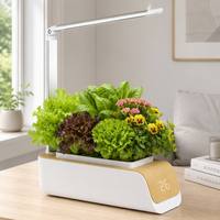 Système de culture aéroponique d'intérieur intelligent pour herbes, best-seller 2016, avec pompe et minuterie, capacité 5,5 L, pour culture de légumes sans terre