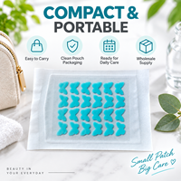 Patchs Hydrocolloïdes Papillon pour Boutons 24 pièces/feuille Formes Personnalisées Couleurs Impression Logo Emballage OEM ODM Fournisseur Grossiste Usine