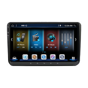 Radio de coche estéreo con pantalla táctil de 9 pulgadas, reproductor de DVD Multimedia para <span class=keywords><strong>Volkswagen</strong></span> VW con cámara de marcha atrás Canbus GPS 360 - Product Image 3