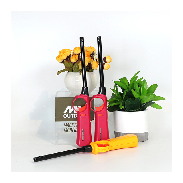 High Quality Kitchen Electronic Gun Lighters Cheap Custom Candle Bbq Gas Refill Lighter
