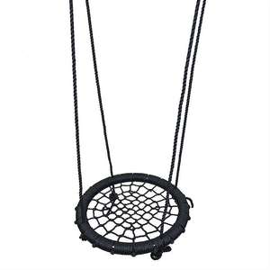 Yuvarlak halat Net Web salıncak sandalye açık asılı açık katlanır kuş yuva salıncak - Product Image 6