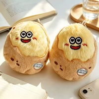 Vente en gros populaire : Peluche mini de 4 pouces, douce, haut de gamme, multi-styles, personnalisable en usine, pour machine à griffes, portable, en forme de pendentif de dessin animé