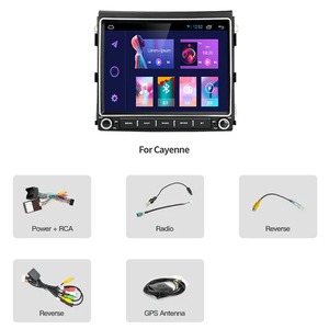 Android 11 pour Porsche Cayenne 2010-2016, Radio multimédia de voiture 8.4 ", CarPlay, GPS, Auto <span class=keywords><strong>Audio</strong></span>, Stéréo, DSP, - Product Image 6