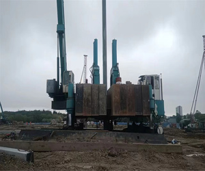 Pileuse hydraulique statique Sunward ZYJ880 de 880 tonnes, modèle 2018, d'occasion, fabriquée en Chine, en promotion - Product Image 2