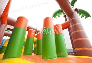 Nhà Máy bán hàng trực tiếp tùy chỉnh thương mại nhảy nhà trở ngại tất nhiên phiêu lưu Rừng Nhiệt Đới Inflatable trở ngại - Product Image 3