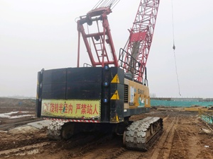 Grue sur chenilles d'occasion à bas prix, 55 tonnes, SCC550A, grande grue hydraulique robuste - Product Image 4