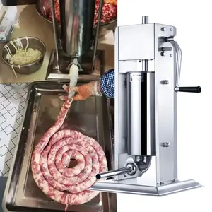 Hot sale Manual sausage filler Stainless steel sausage filling machine sausage making machine for home