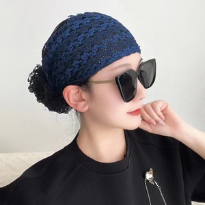 Gorro <span class=keywords><strong>de</strong></span> quimioterapia transpirable <span class=keywords><strong>de</strong></span> <span class=keywords><strong>malla</strong></span> <span class=keywords><strong>de</strong></span> nailon al por mayor para mujer, gorro <span class=keywords><strong>de</strong></span> verano <span class=keywords><strong>de</strong></span> poliéster con tejido jacquard transpirable para ocultar el cabello - Product Image 5