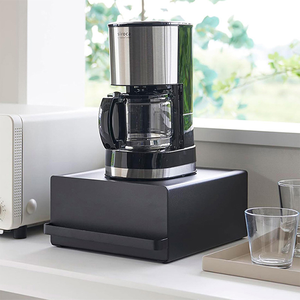 Ripiano per la casa macchina da caffè portaoggetti per <span class=keywords><strong>Capsule</strong></span> retrattile a prova di polvere scatola portaoggetti - Product Image 1