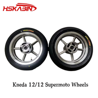 Kit Ban Motor Kenda Curve Premium 12 inci Supermoto untuk Motor Listrik Tuttio Soleil Yozma IN10 Chrome