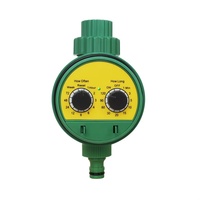 Minuteries d'eau de jardin, programmables électroniques à deux cadrans, contrôleur d'électrovanne