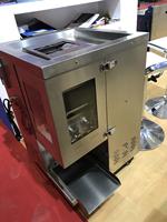 Déchiqueteuse de viande automatique commerciale à double couteau en une étape en acier inoxydable facile à démonter