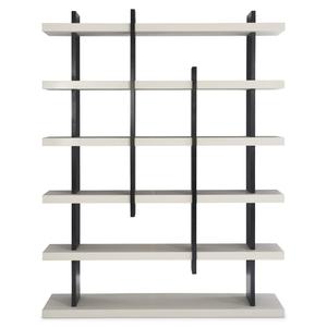 Multi Layers Nordic Home Office Display <b>Shelf</b> Agaist Wall Solid Oak Wood Rack Bookcase - Product Image 4