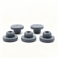 Bouchon en caoutchouc butyle gris, bouchon en caoutchouc butyle 13 mm 20 mm, vente en gros, haute qualité, stérile pour l'étanchéité des flacons injectables