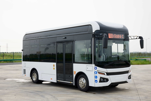 Autobús Eléctrico Certificado por la UE de 7 Metros, Mini Autobús de 12-28 Asientos, Batería de 141 kWh, Autobús Urbano Automático con Volante a la Izquierda para Transporte Escolar, <span class=keywords><strong>Aeropuerto</strong></span> y Resort - Product Image 2