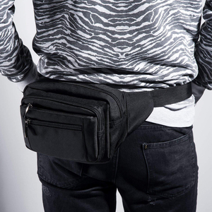 Taille Sac Sport Taille Sac <span class=keywords><strong>Banane</strong></span> Noir Avec Adapté Aux Besoins Du Client - Product Image 6