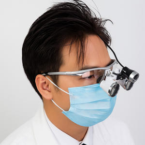 Occhiali ingrandimento 3.5x visore medicale testa montata cerchietto TTL Ergo Dental Loupes con faro 3W - Product Image 6