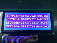 Pasokan Pabrik Modul Layar Grafis Dot Matrix LCD STN 128*64 Antarmuka Paralel 8 Bit untuk Multi meter Tester Power Meter