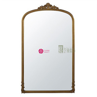 Miroir sur pied de grande taille, de style antique, avec cadre en bois de haute qualité, pour salon, décoration, Yicheng Beauty