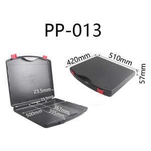 กล่องเครื่องมือพลาสติก DF OEM/ODM PP-013 ขนาด 9.28 ลิตร 15 ลิตร 20 ลิตร กล่องจัดระเบียบอุปกรณ์ น้ำหนัก 1400 กรัม/บริการปรับแต่งตามความต้องการ ขนาดหลากหลาย คอลเลคชั่น - Product Image 1