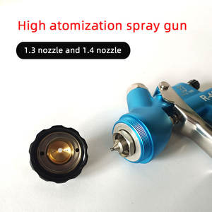 Pistolet de peinture automobile Taiwan <span class=keywords><strong>Prona</strong></span> R413, vernis, haute atomisation, économie de peinture, buse 1.3/1.4 - Product Image 5