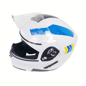 オートバイフルフェイスヘルメットPCバイザーストリートバイクバイクツーリングABSヘルメット - Product Image 1