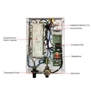 Calentador de Agua Eléctrico Instantáneo Inteligente con Wifi para Hotel, Calentador de Agua Eléctrico sin Tanque para Toda la Casa, Termostato - Product Image 3