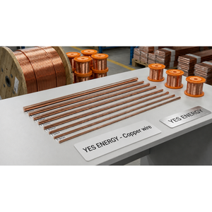 Fil de cuivre de haute pureté, fil électrique conducteur pour la fabrication de câbles, les transformateurs, les moteurs, la mise à la terre et l'utilisation industrielle - Product Image 3