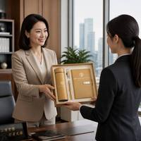 Coffret Cadeau d'Entreprise Personnalisé avec Logo, Kit de Bienvenue pour Employés, Carnet A5, Stylo Exécutif, Tasse Isotherme, Infuseur à Thé, Clé USB