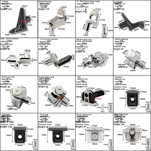 Support d'étagère de cuisine en alliage de <span class=keywords><strong>zinc</strong></span> avec chevilles invisibles et finition galvanisée, fabriqué en Chine, emballé pour l'expédition - Product Image 5
