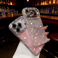 Coque de téléphone portable de luxe scintillante et antichoc pour Apple iPhone (tous modèles 18 Pro Max, 17, 16) et Samsung Galaxy S26, S25 – Vente en gros, Nouveauté