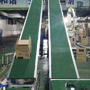 Verstelbare Anti-Slip Pvc Rollat Transportband Voor Voedsel Industriële Verpakking Glazen Flessen Voor De Mijnbouw Zwaartekracht Type Emmer Dosering - Product Image 4