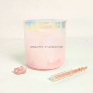Q're Customation Son Guérison Thérapie Quantique Alchimie Cristal De Quartz Clair Bol Chantant Méditation Yoga Thérapie Par Son - Product Image 1