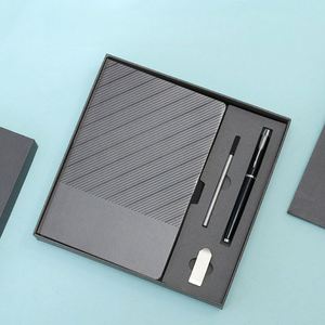 4-in-1 Customized Logo Silk Screen <b>Multi</b> <b>Color</b> USB Notebook <b>Pen</b> Set Customized Size Business Enterprise Gift Set - Product Image 1