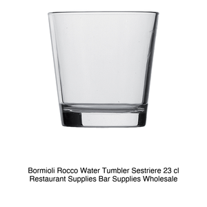 Vaso de Agua Bormioli Rocco Sestriere 23 cl, Suministros para Restaurantes, Suministros para Bares, Venta al por Mayor - Product Image 2