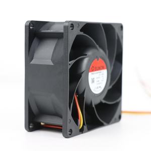 Ventilateur axial de refroidissement pour armoire et onduleur SUNON PMD2408PMB1-A(2).F.GN à roulement à billes, électrique, 80x80x38mm, 24VDC, 0.40A, 9.6W, 5700RPM, 84.1CFM - Product Image 2