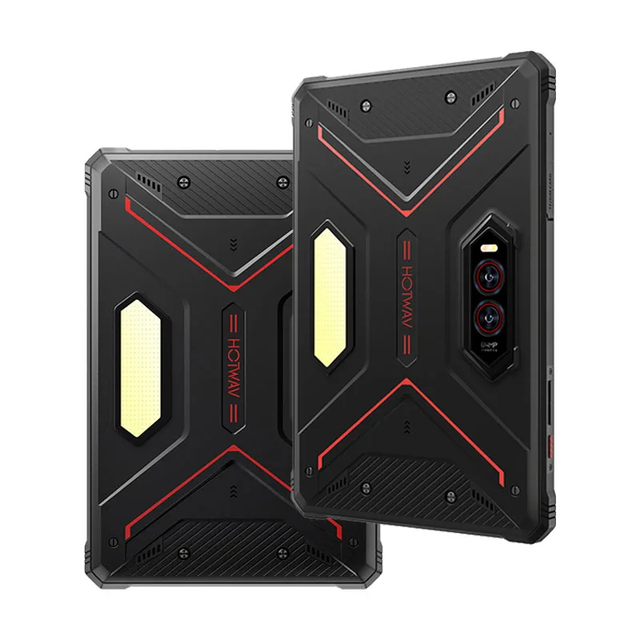 HOTWAV R9 Plus Rugged Tablet Android14 11" FHD 2K+20080Mah Battery 20W Charge Tablets 16MP+64MP Camera 8+512GB Camping Light