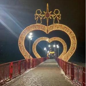 पार्क सजावटी मोटिफ लैंप का नेतृत्व विशाल अवकाश चमकदार सजावट का नेतृत्व किया, आउटडोर के लिए प्रकाश - Product Image 3