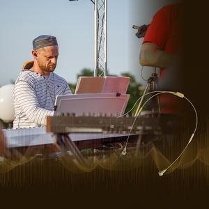 Microphone serre-tête fabriqué à Taïwan pour les performances scéniques, 70Hz-16kHz, support métallique, service personnalisé - Product Image 1