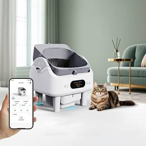 Bac à litière intelligent pour chat, directement de l'usine, avec contrôle par application WiFi - Product Image 1