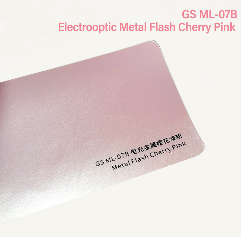 Électrooptiques-Métal-Flash-Cerise-Rose
