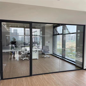 Vách ngăn kính đơn bốn trong một dày <span class=keywords><strong>80mm</strong></span> cho nội thất thương mại cao cấp - Product Image 1