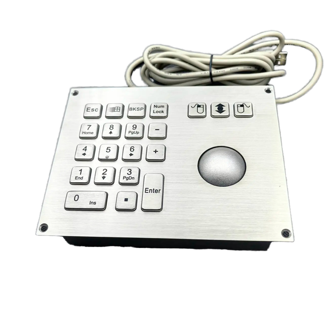 industrial kiosk ATM keyboard factory 4*4 industry IP65 Waterproof Kiosk Metal ATM Numeric outdoor keypad