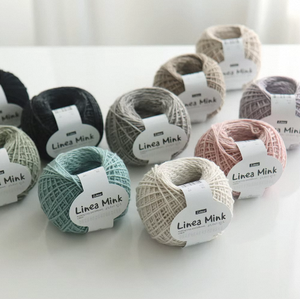 Fil à tricoter en laine de vison sable à poils longs anti-boulochage, pelote de 30g, 125m, fil à crocheter en nylon pour tricot d'hiver fait main et artisanat - Product Image 6