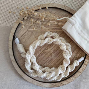 Tressé à la main Câble de chargeur de téléphone portable coloré Corde revêtue de <span class=keywords><strong>macramé</strong></span> Câble de chargeur Micro USB Type A C Câble USB - Product Image 5