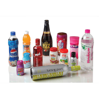 Étiquettes de bouteilles en film plastique thermorétractables en gros Solutions d'étiquetage de bouteilles PET et PVC