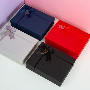 Chengruo Oem Emballage Caja De Regalo Cajas Karton Verpackung Personalizadas Paper Box Packaging With RibbonFor Gift